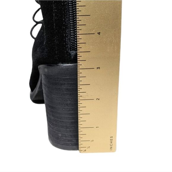 JEFFREY CAMPBELL Cors Suede Lace Up Heels 8 - Picture 8 of 10